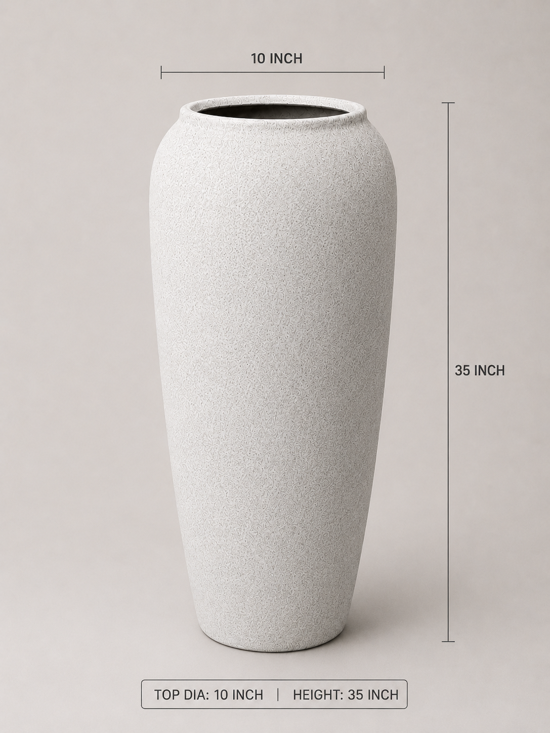 Imperia Tall FRP Planter- Medium - Image